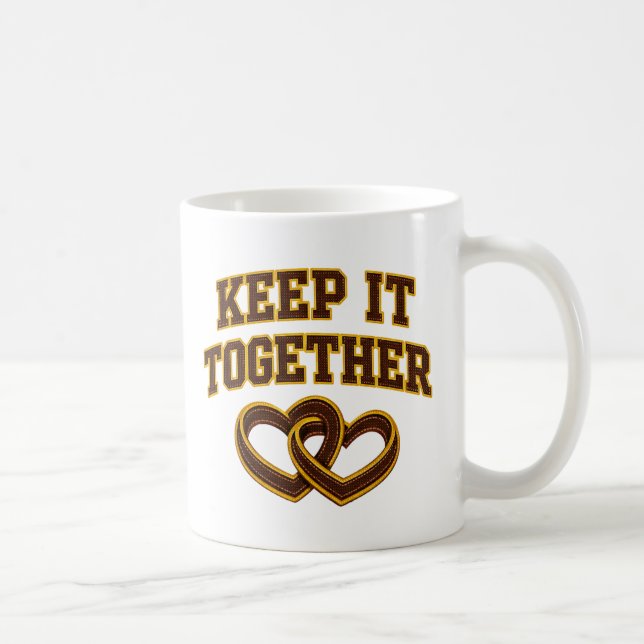 Zusammenhalten Kaffeetasse (Rechts)