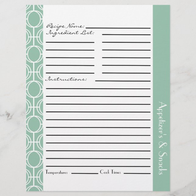 Zusammenhängige Eternity Rings Rezept Beilagen - M (Vorderseite)