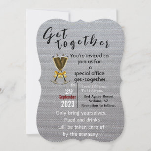 Zusammenkommen Einladung