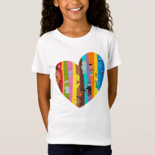 Zusammenkommen Herz T-Shirt