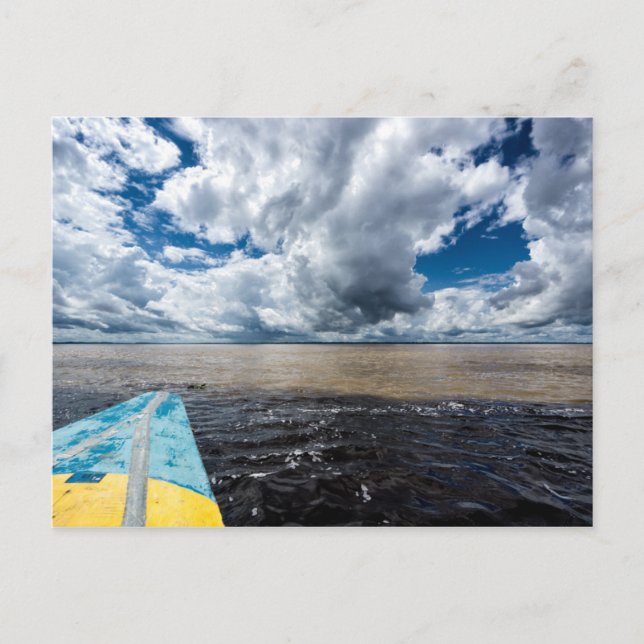 Zusammenkunft der Gewässer in Peru Postkarte (Vorderseite)