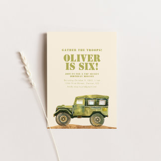 Zusammenkunft der Streitkräfte zum Geburtstag Einl Einladung