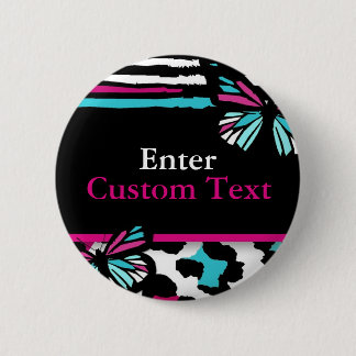 Zusammenpassende Schmetterlings-Tierdruck-Knöpfe Button