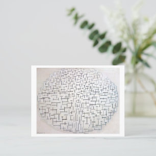 Zusammensetzung 10, Pier und Ozean   Mondriaan   Postkarte