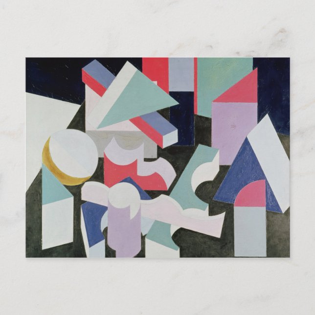 Zusammensetzung, 1927 postkarte (Vorderseite)