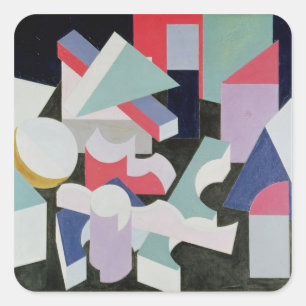 Zusammensetzung, 1927 quadratischer aufkleber