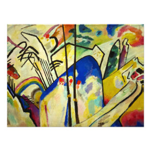 Zusammensetzung 4 von Wassily Kandinsky Fotodruck