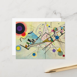 Zusammensetzung 8 von Wassily Kandinsky Feiertagspostkarte