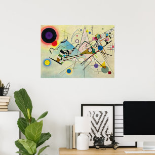 Zusammensetzung 8 von Wassily Kandinsky Poster