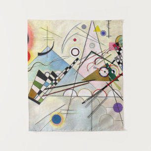 Zusammensetzung 8 Wassily Kandinsky Wandteppich