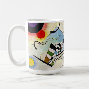 Zusammensetzung 8 Wassischer Kandinsky Kaffeetasse