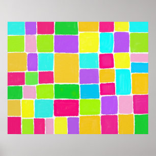 Zusammensetzung der Wasserfarbe Poster