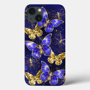 Zusammensetzung mit Sapphire-Schmetterlingen Case-Mate iPhone Hülle