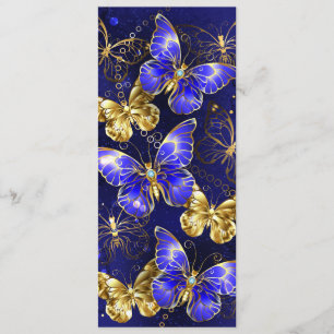 Zusammensetzung mit Sapphire-Schmetterlingen Programm