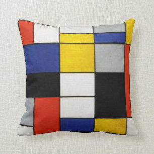 Zusammensetzung, Mondrian Kissen