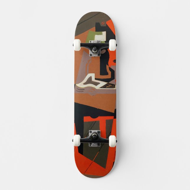 Zusammensetzung (Öl auf Leinwand) Skateboard (Vorderseite)