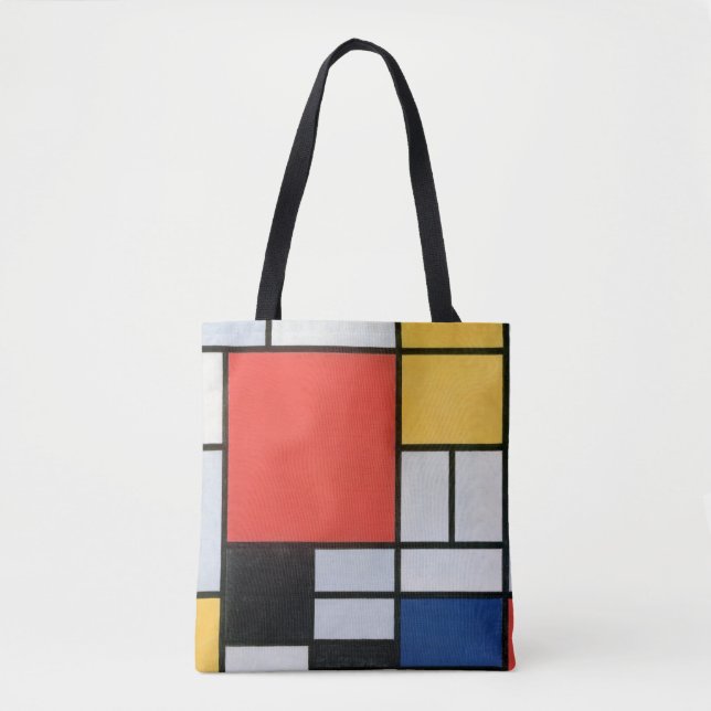 Zusammensetzung Rot, Gelb, Blau, Schwarz, Mondrian (Vorderseite)