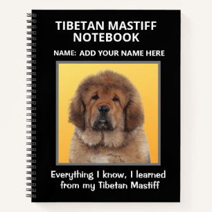 Zusammensetzung tibetischer Mastiff Notizbuch