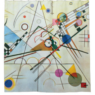 Zusammensetzung VIII durch Wassily Kandinsky Duschvorhang
