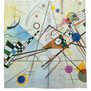 Zusammensetzung VIII durch Wassily Kandinsky Duschvorhang