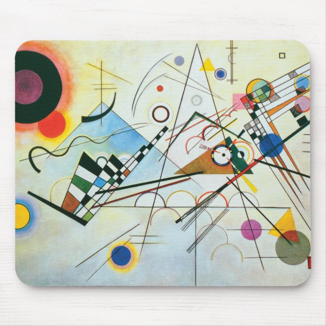 Zusammensetzung VIII durch Wassily Kandinsky Mousepad (Vorne)