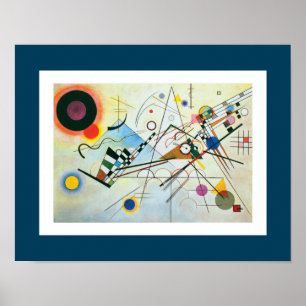 Zusammensetzung VIII durch Wassily Kandinsky Poster
