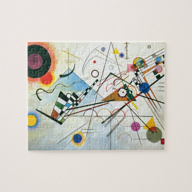 Zusammensetzung VIII von Wassily Kandinsky Puzzle (Horizontal)
