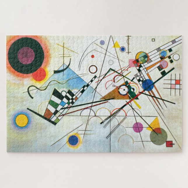 Zusammensetzung VIII von Wassily Kandinsky Puzzle (Horizontal)
