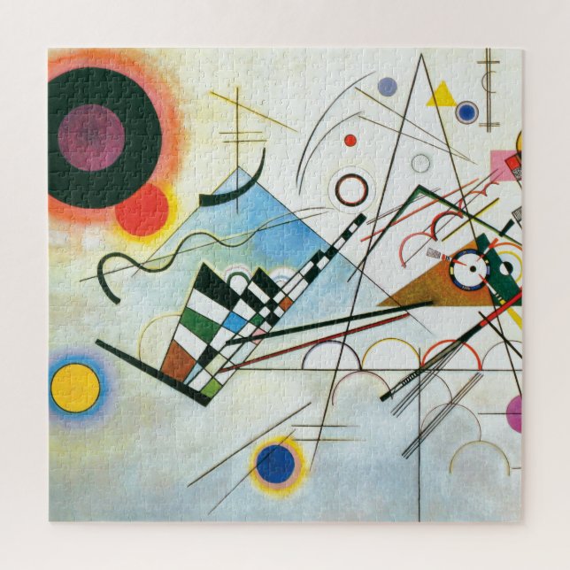 Zusammensetzung VIII von Wassily Kandinsky Puzzle (Vertikal)