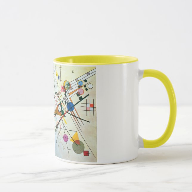 Zusammensetzung VIII von Wassily Kandinsky Tasse (Rechts)