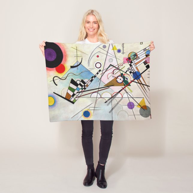 Zusammensetzung VIII, Wassily Kandinsky Fleecedecke (Beispiel)