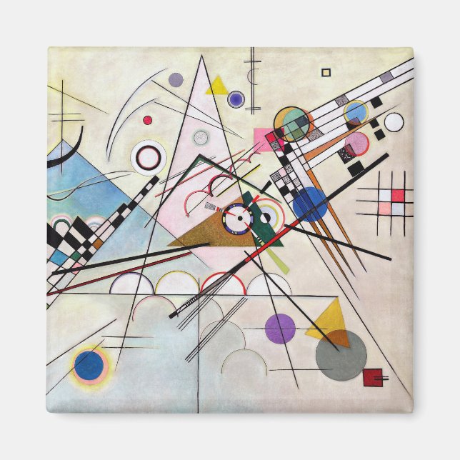 Zusammensetzung VIII, Wassily Kandinsky Magnet (Vorne)