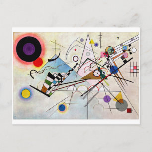 Zusammensetzung VIII, Wassily Kandinsky Postkarte