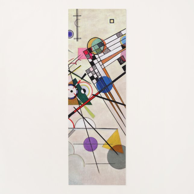 Zusammensetzung VIII, Wassily Kandinsky Yogamatte (Vorderseite)