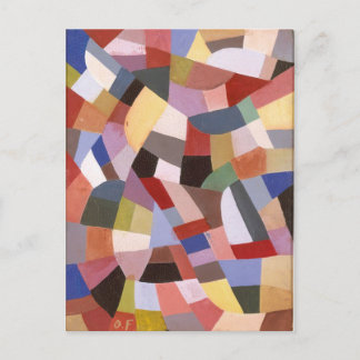 Zusammensetzung von Otto Freundlich Postkarte