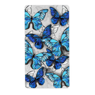 Zusammensetzung von White und Blue Butterflies