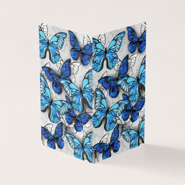 Zusammensetzung von White und Blue Butterflies (Vorderseite)
