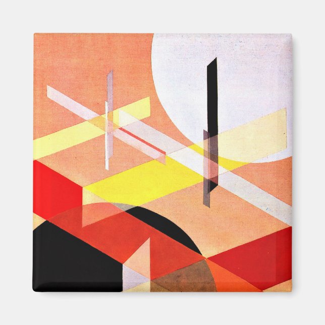 Zusammensetzung Z, VIII von Laszlo Moholy-Nagy Magnet (Vorne)