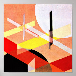 Zusammensetzung Z, VIII von Laszlo Moholy-Nagy Poster