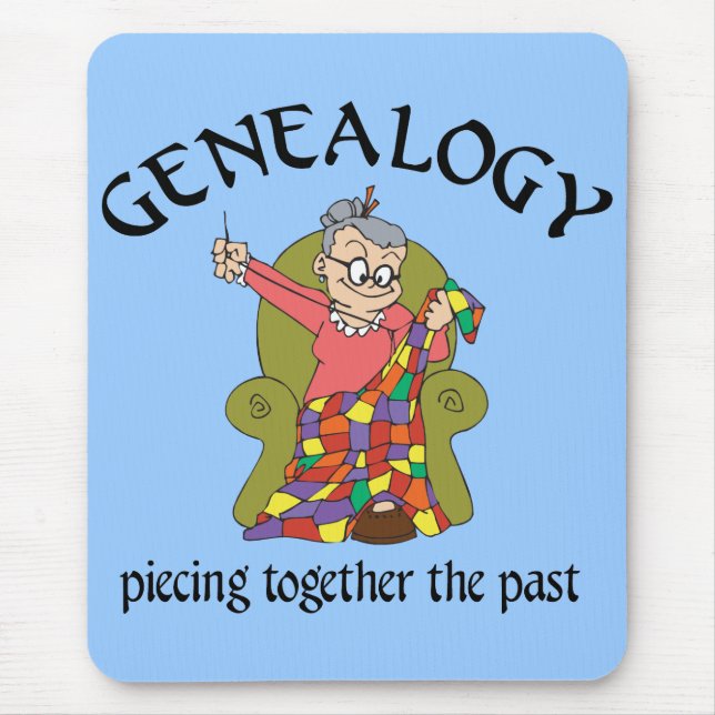 Zusammenstellung der Vergangenheit Mousepad (Vorne)