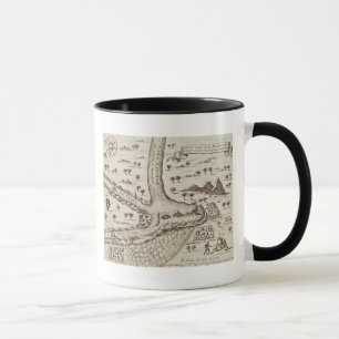 Zusammenströmen des Nigers Tasse