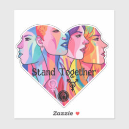 Zusammentreffen Aufkleber