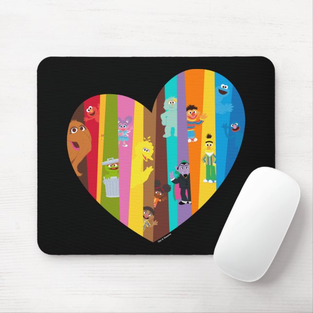 Zusammentreffen Herz Mousepad (Mit Mouse)