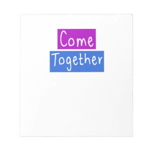 Zusammentreffen Notizblock