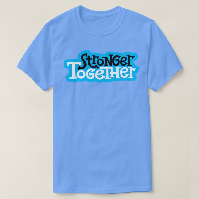Zusammenwachsen 2 T-Shirt (Design vorne)