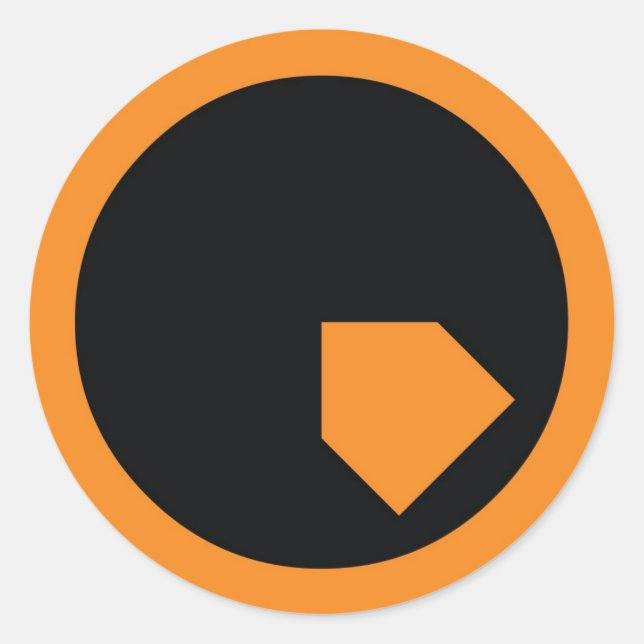 Zusätzliche Logo-Aufkleber Runder Aufkleber (Vorderseite)