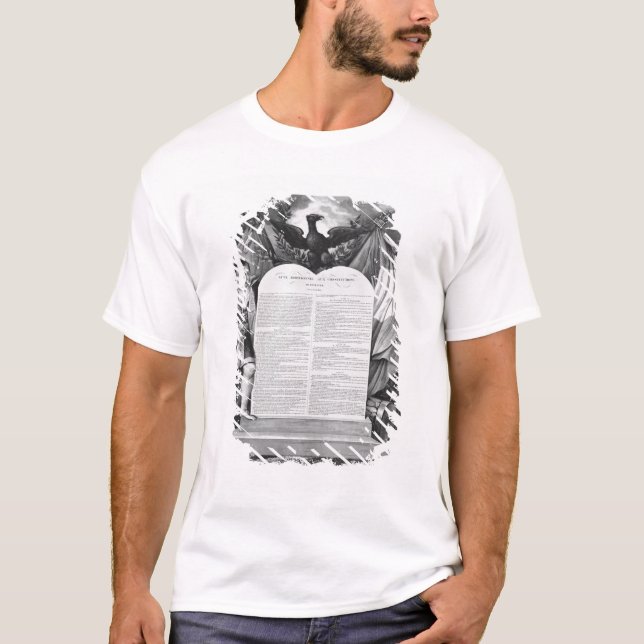 Zusätzliche Tat vom 22. April 1815 T-Shirt (Vorderseite)