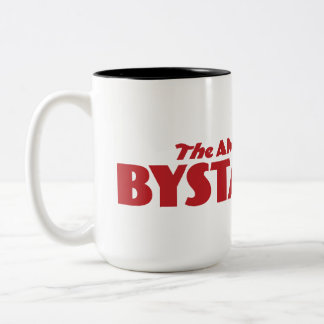 Zuschauer-rote Logo-Tasse Zweifarbige Tasse