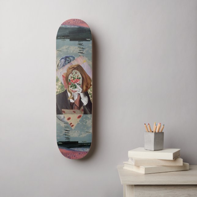 Zuschauer  skateboard (Wandkunst)