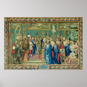 Zuschauer von Louis XIV an den Grafen Poster